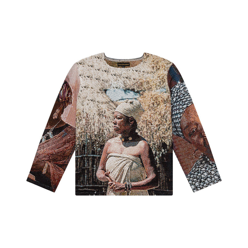 Royal Priesthood: Ms Angelou Tapestry Woven Sweater