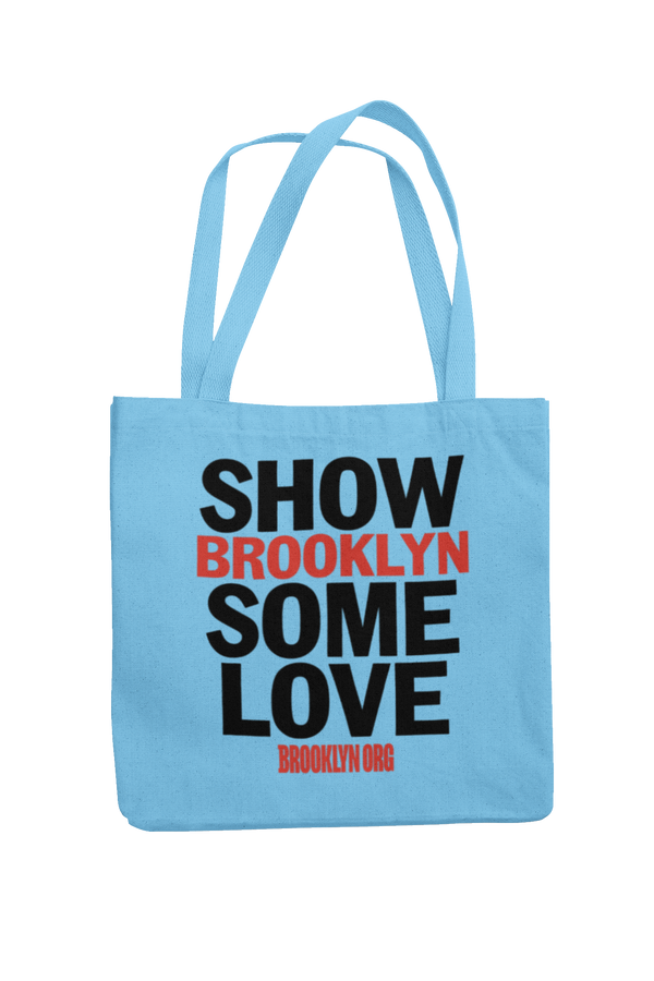 SHOW BROOKLYN SOME LOVE TOTE (Blue)