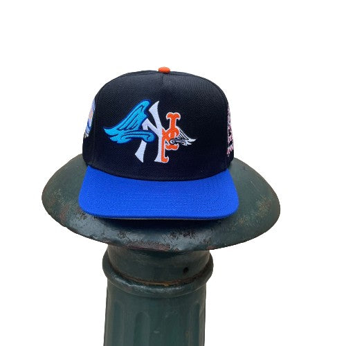 New York F---NG CITY (Navy Blue) Hat - DA SPOT NYC