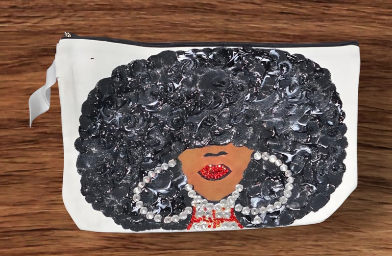 PPP Artwork: Hand Painted MakeUp Pouch