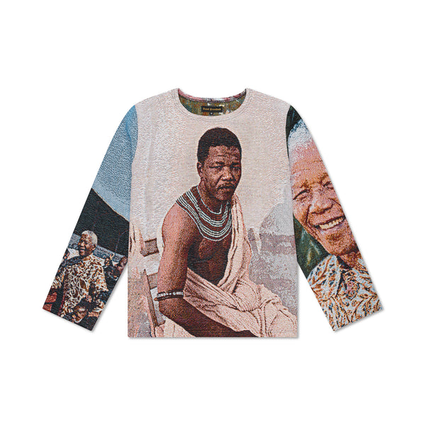 Royal Priesthood: Nelson Mandela Tapestry Woven Sweatshirt