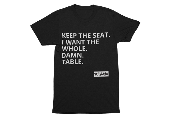 YES I AM | KEEP THE SEAT TEE - DA SPOT NYC